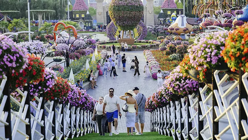 Сад Miracle Garden дарит жителям ОАЭ скидку на билеты 