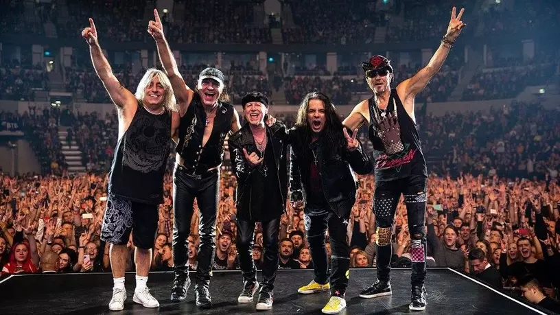 Концерт рок-группы Scorpions в Абу-Даби
