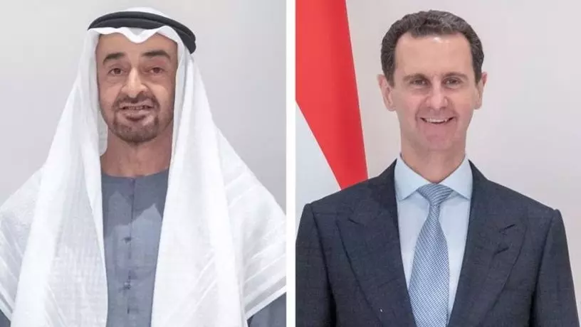 ​Президенты Сирии и ОАЭ провели переговоры