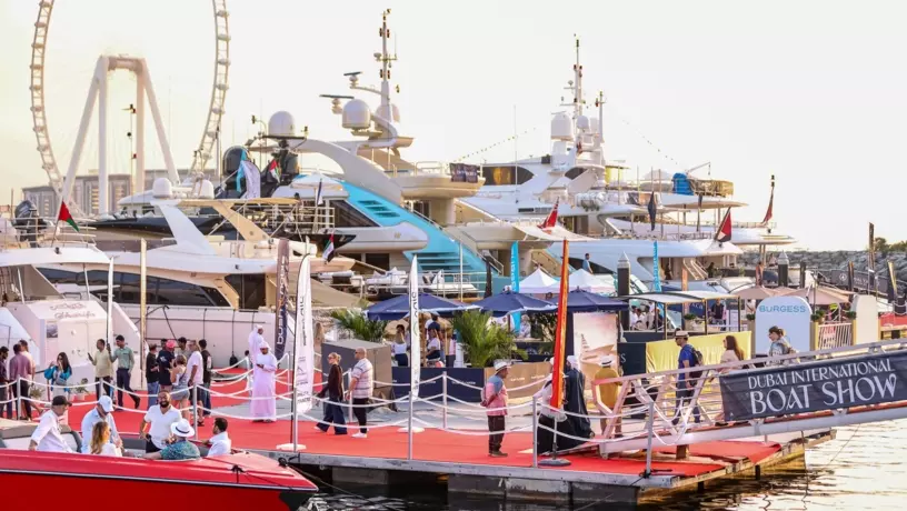 Выставка Dubai International Boat Show в Дубае