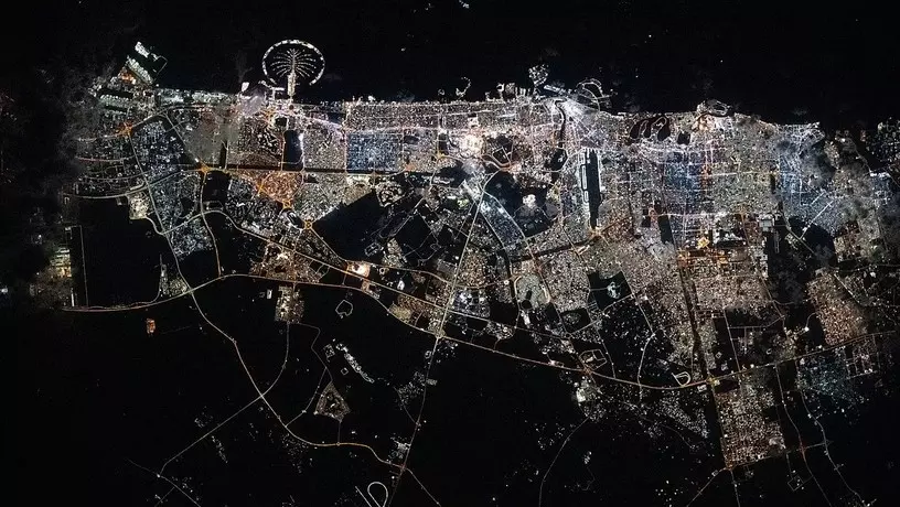 ​С МКС прислали новые изображения Дубая