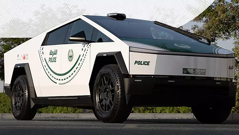 Жители Дубая смогут сделать селфи с Tesla Cybertruck