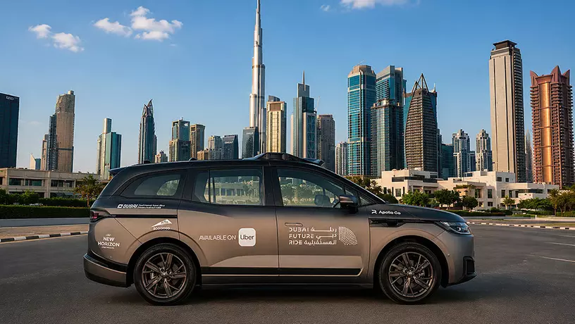 Uber запустил в Дубае беспилотные такси