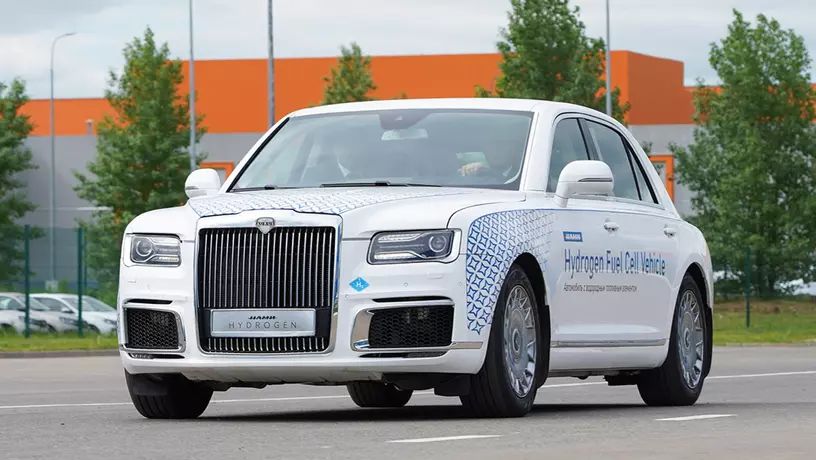 ​В ОАЭ презентуют Aurus Senat на водороде