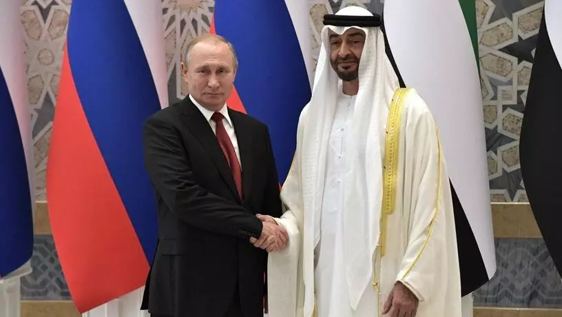 ​Президенты России и ОАЭ провели телефонный разговор 