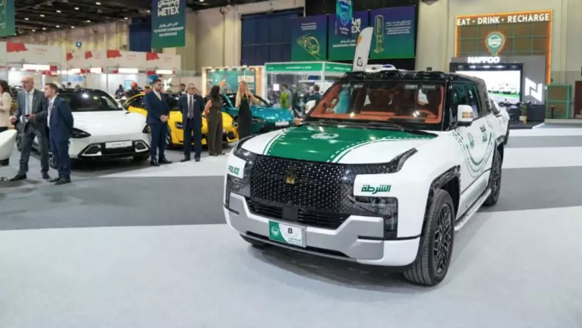 ​Полиция Дубая пополнила автопарк уникальным внедорожником