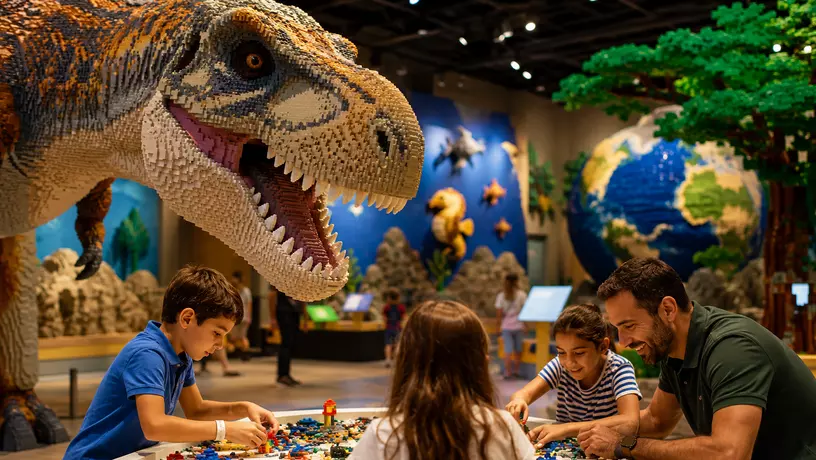 В Абу-Даби откроется большая научная выставка LEGO