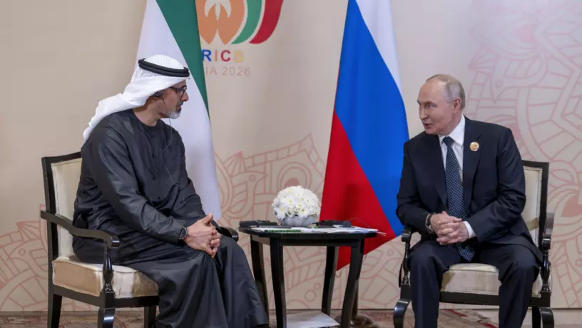 ​Владимир Путин встретился с наследным принцем Абу-Даби