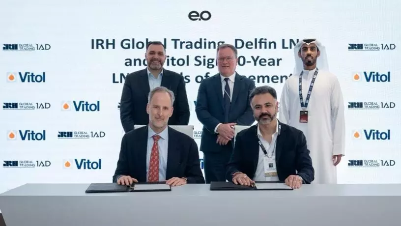 ​Компания из ОАЭ будет получать 1 млн тонн СПГ в год от Vitol