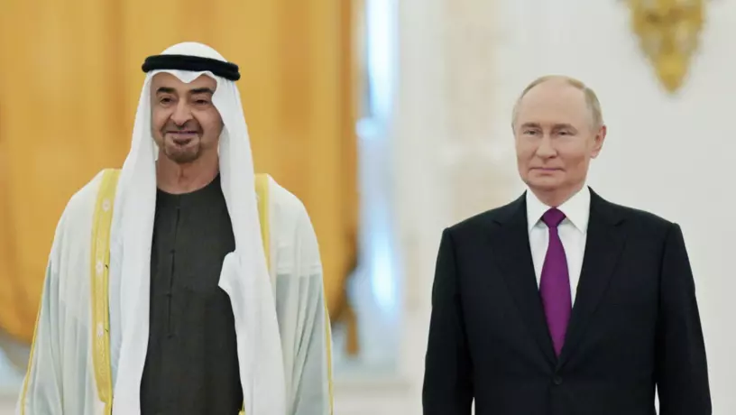 ​Владимир Путин примет президента ОАЭ в Кремле 