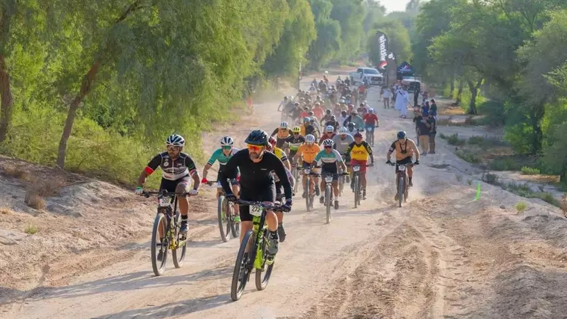 Велосипедная гонка Mountain Bike Race​ в Дубае