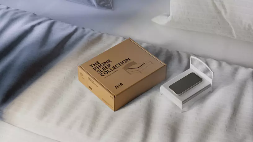 ​IKEA дарит жителям ОАЭ мини-кровати для смартфонов