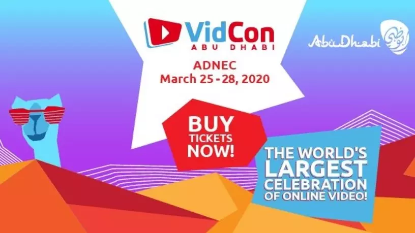 ​ПЕРЕНЕСЕНО НА 16-19 ДЕКАБРЯ 2020! Выставка VidCon Abu Dhabi 2020, Дубай, ОАЭ