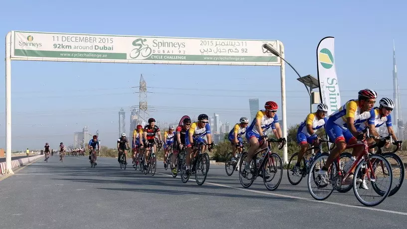 ​Велозабег Spinneys Dubai 92 Cycle Challenge, Дубай, ОАЭ
