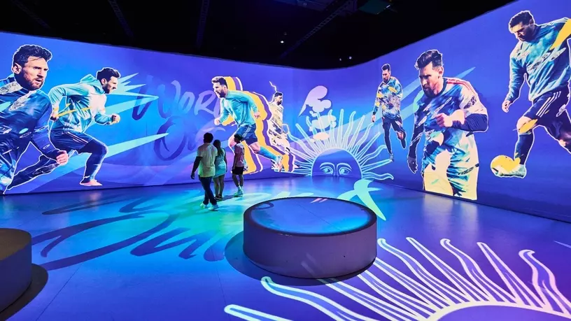 Иммерсивная выставка Messi Experience в Дубае 