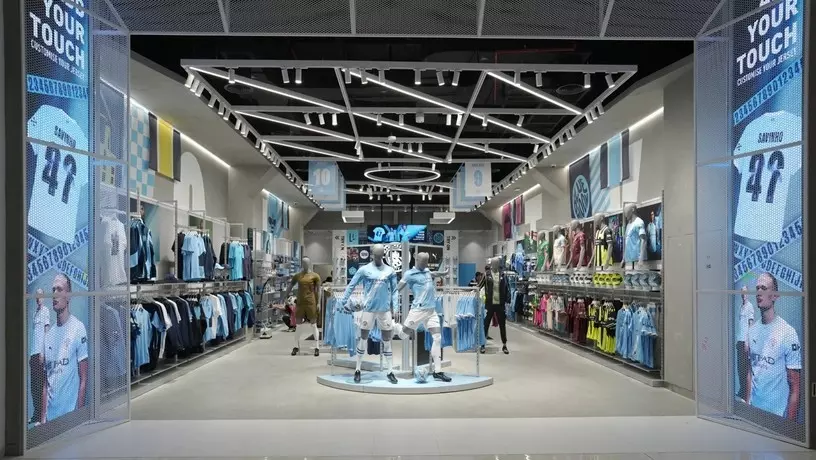 ​ФК «Манчестер Сити» открыл магазин в Dubai Mall