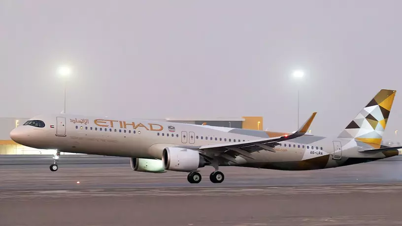 ​Авиакомпания Etihad получила первый борт Airbus A321LR