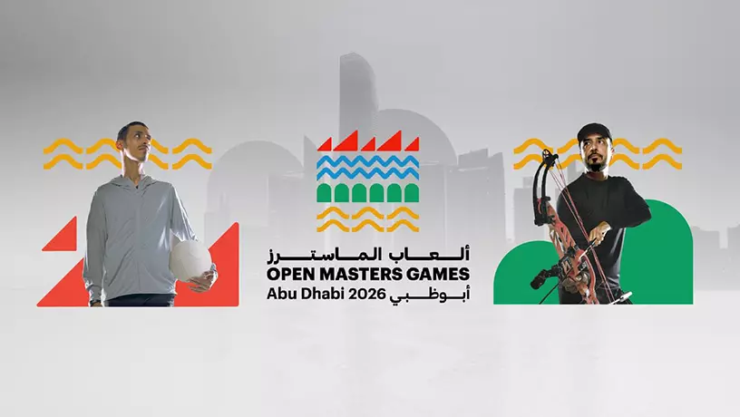 В ОАЭ представили логотип Open Masters Games Abu Dhabi 2026
