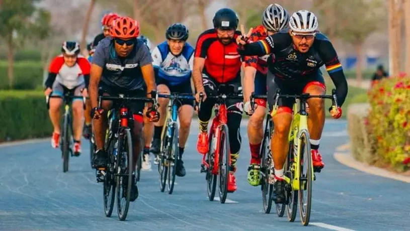 ​Спортивное событие Dubai Corporate Games Cycling Challenge, Дубай, ОАЭ
